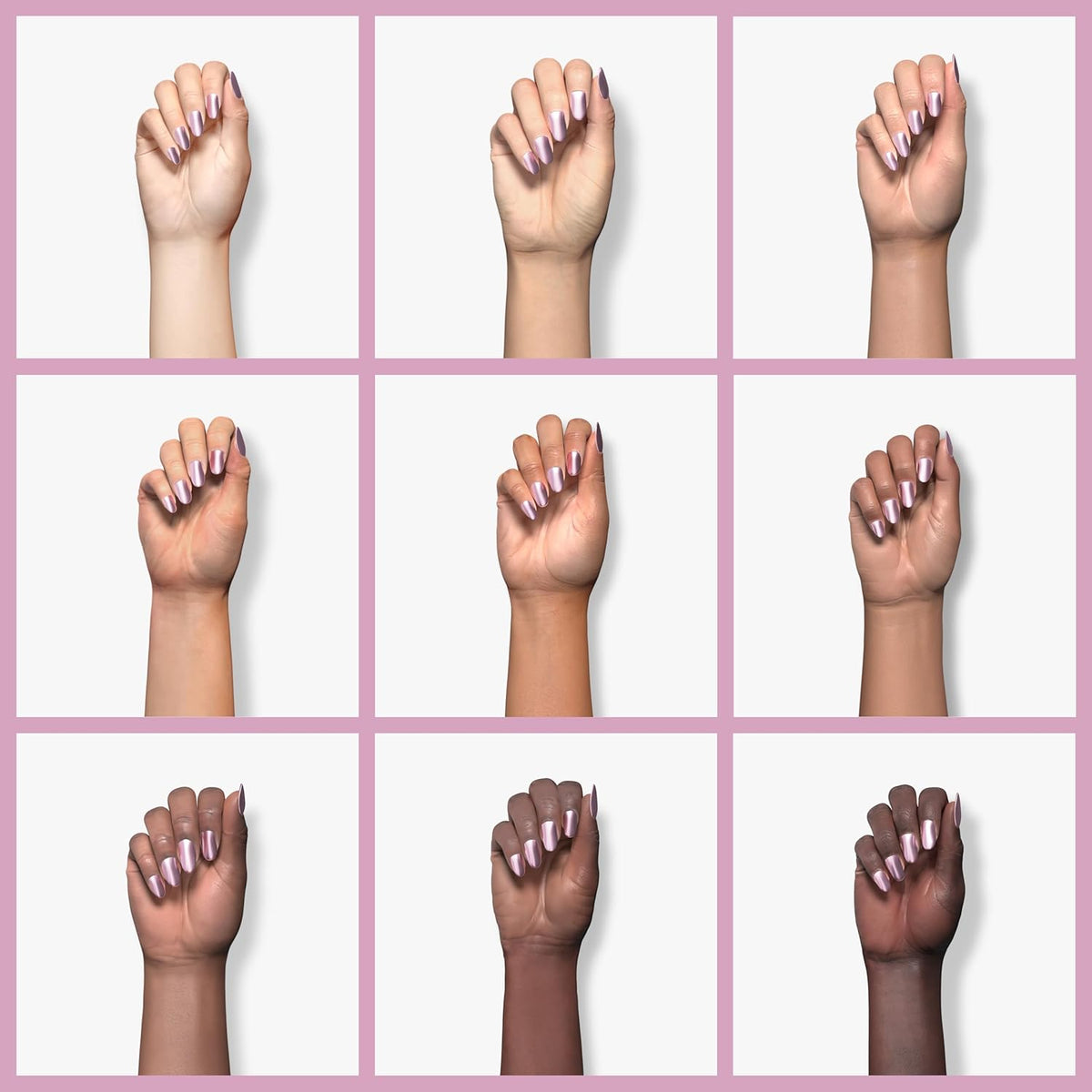 duri Nail Polish, 149 Sweet Sixteen, Lavender Pink Metallic Pearl, Glossy, Semi Sheer Coveragare