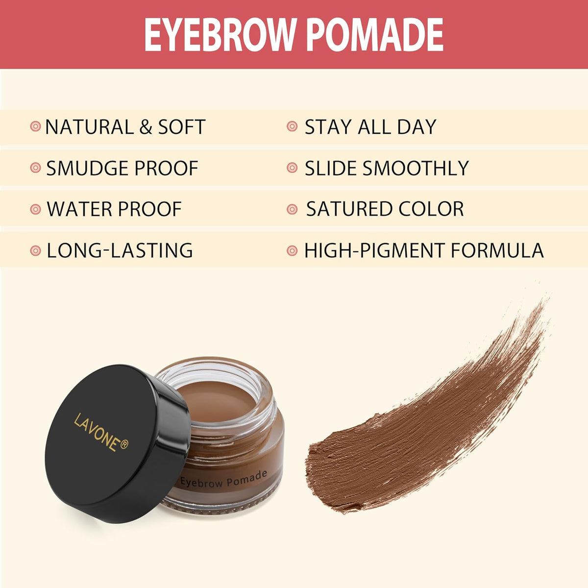 LAVONE Hair-Like Eyebrow Pen Makeup kit, Eyebrow Pencils for Women with Waterproof Microblading
