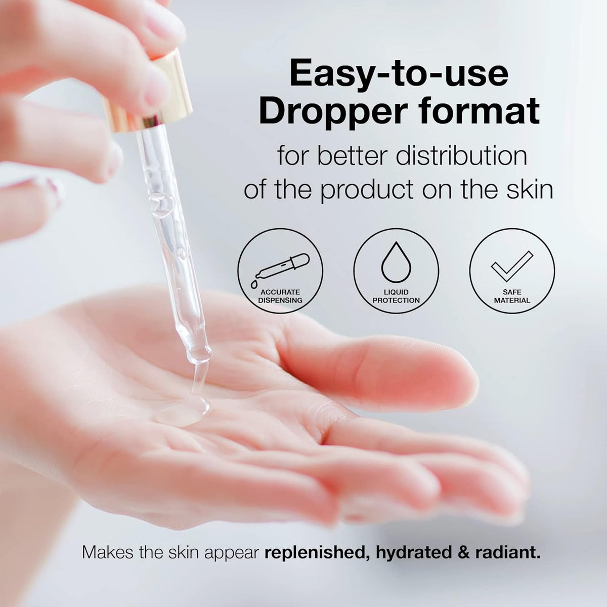 LULLAGE Splendor Radiance Hyaluronic Acid & Vitamin C Serum for Face, Revitalizing Vitamin C Face