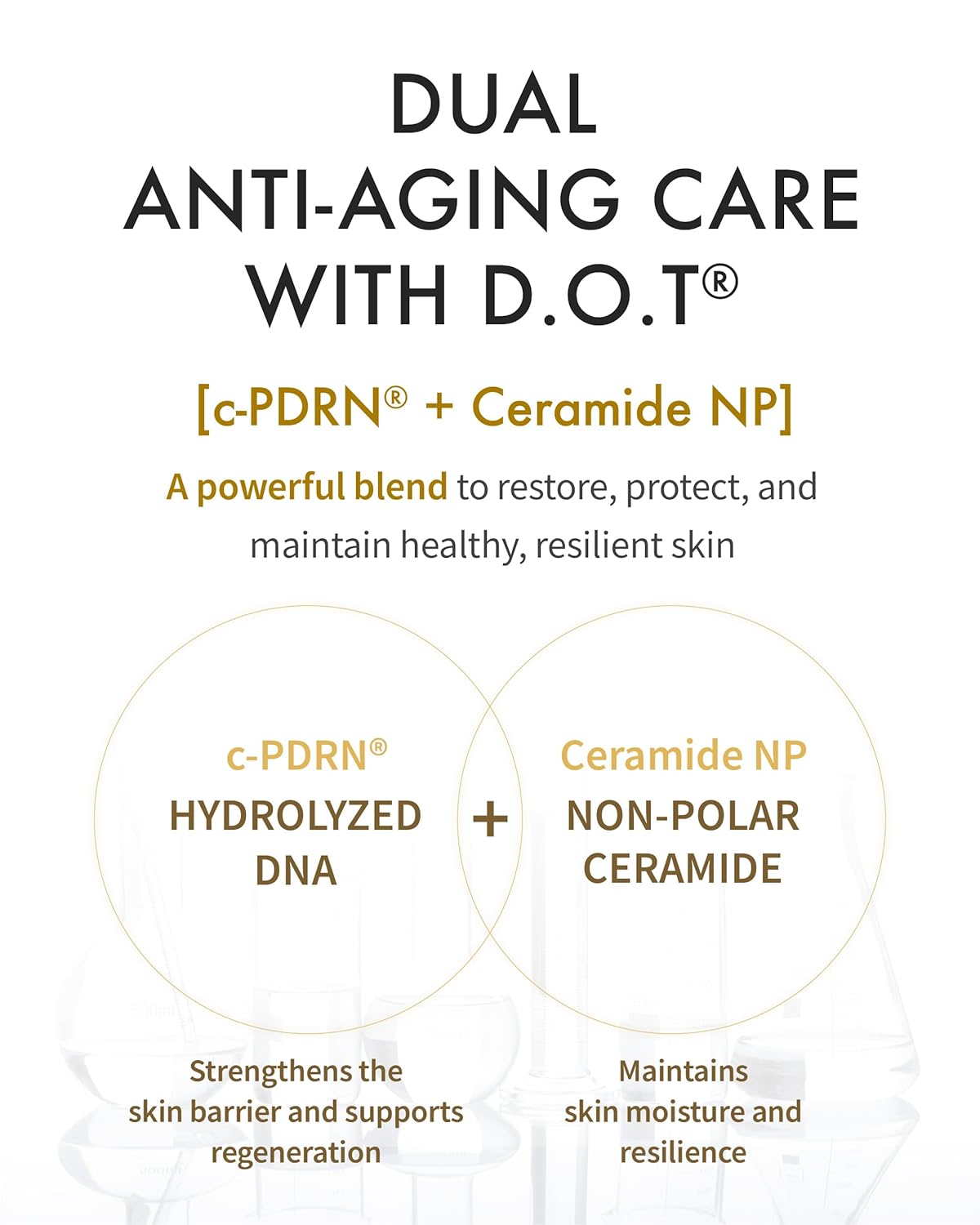 REJURAN® Dual Effect Ampoule, DOT DUAL c-PDRN® - Salmon DNA Face Serum for Deep Rejuvenation