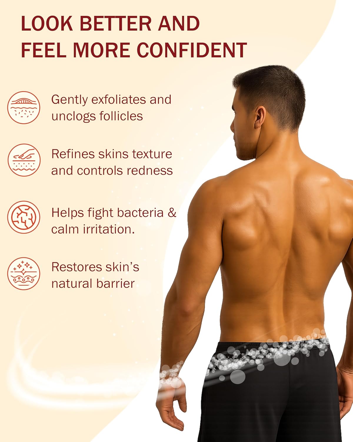 Folliculitis Cream – Folliculitis Treatment for Red Bumps, Ingrown Hairs & Razor Irritation – 2%