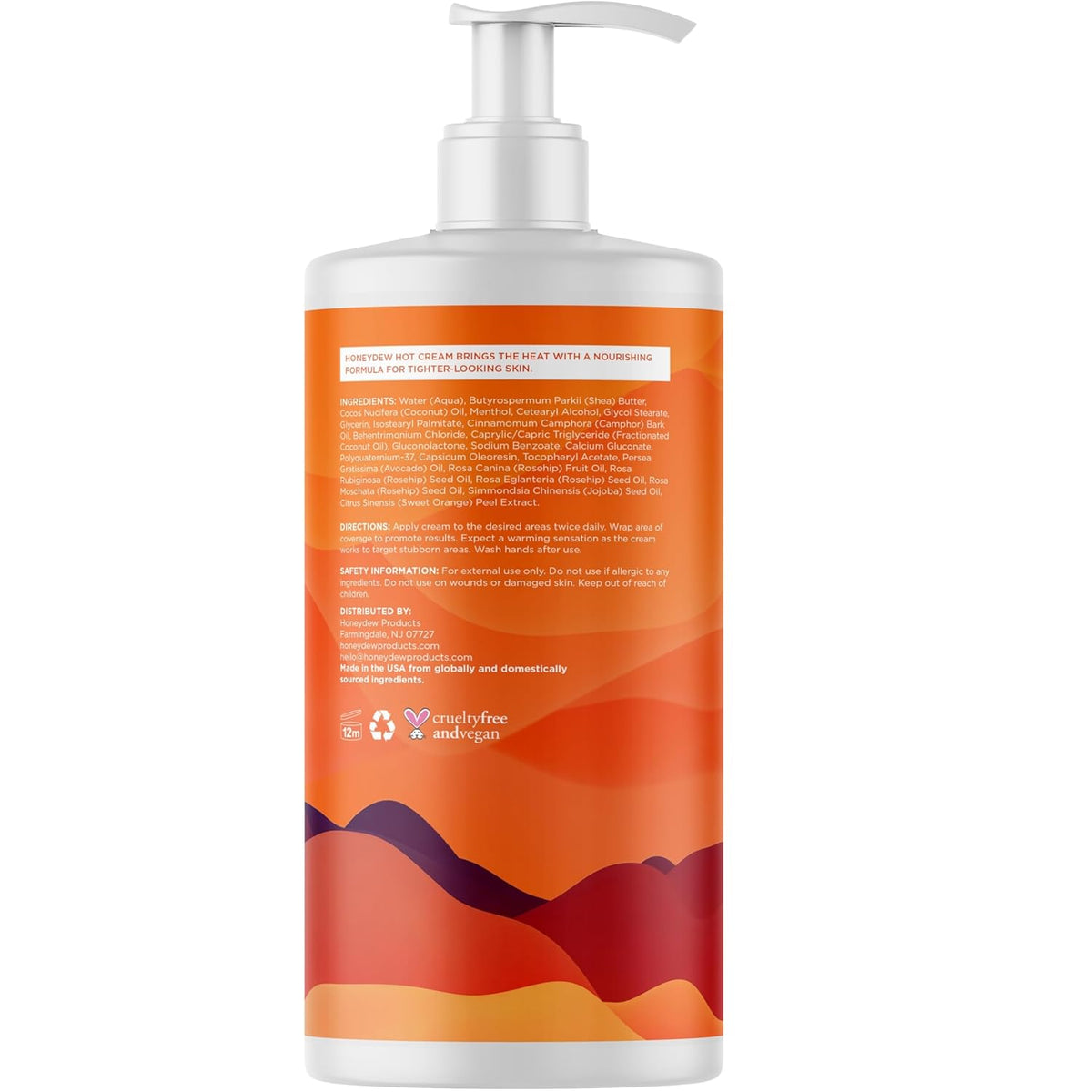 Hot Cream Sweat Enhancer - Premium Body Sculpting Sweat Cream with Invigorating Botanical Extracts