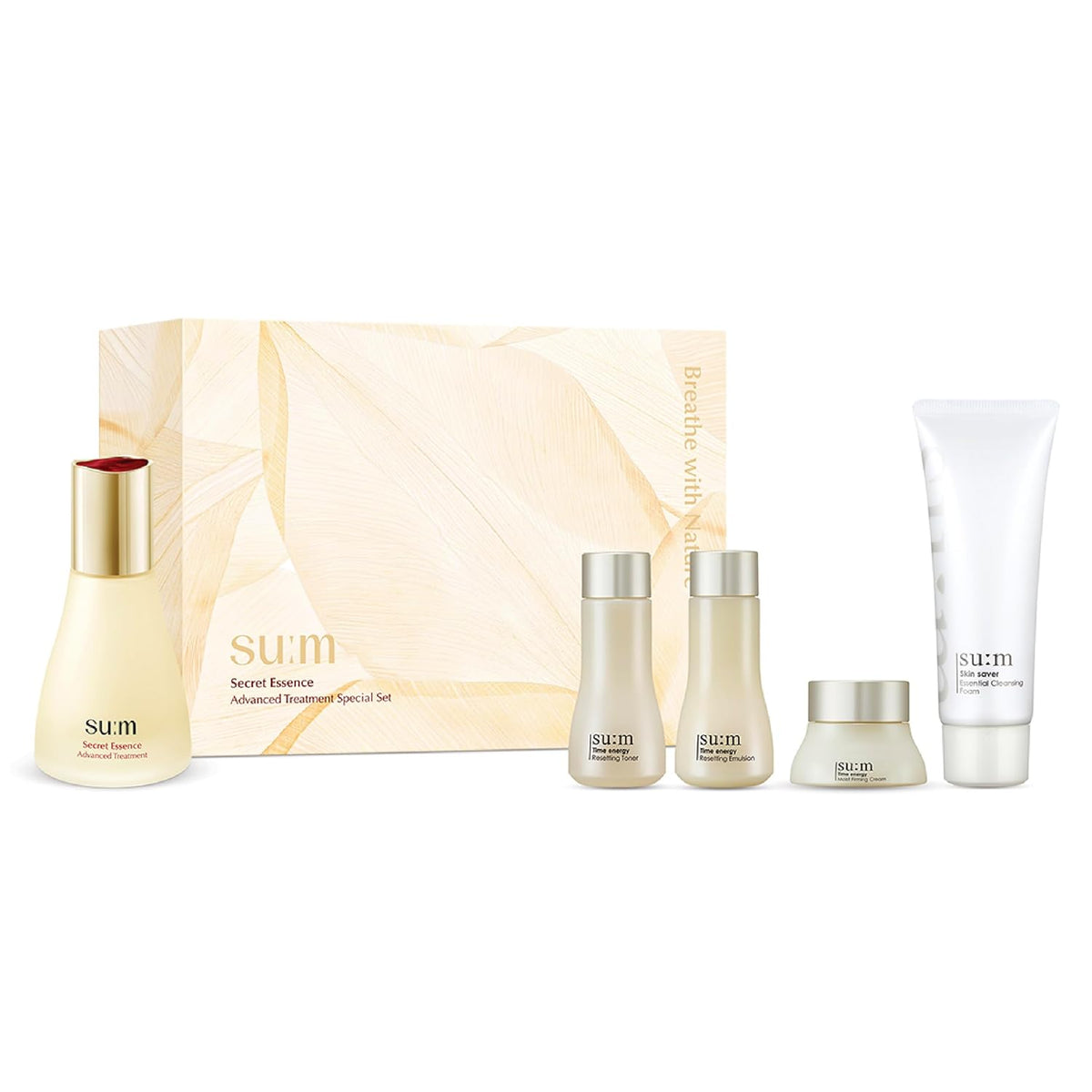 SU:M Secret Essence Advanced Treatment Special Set (1.52 fl oz) (5-piece set) - Korean skin care