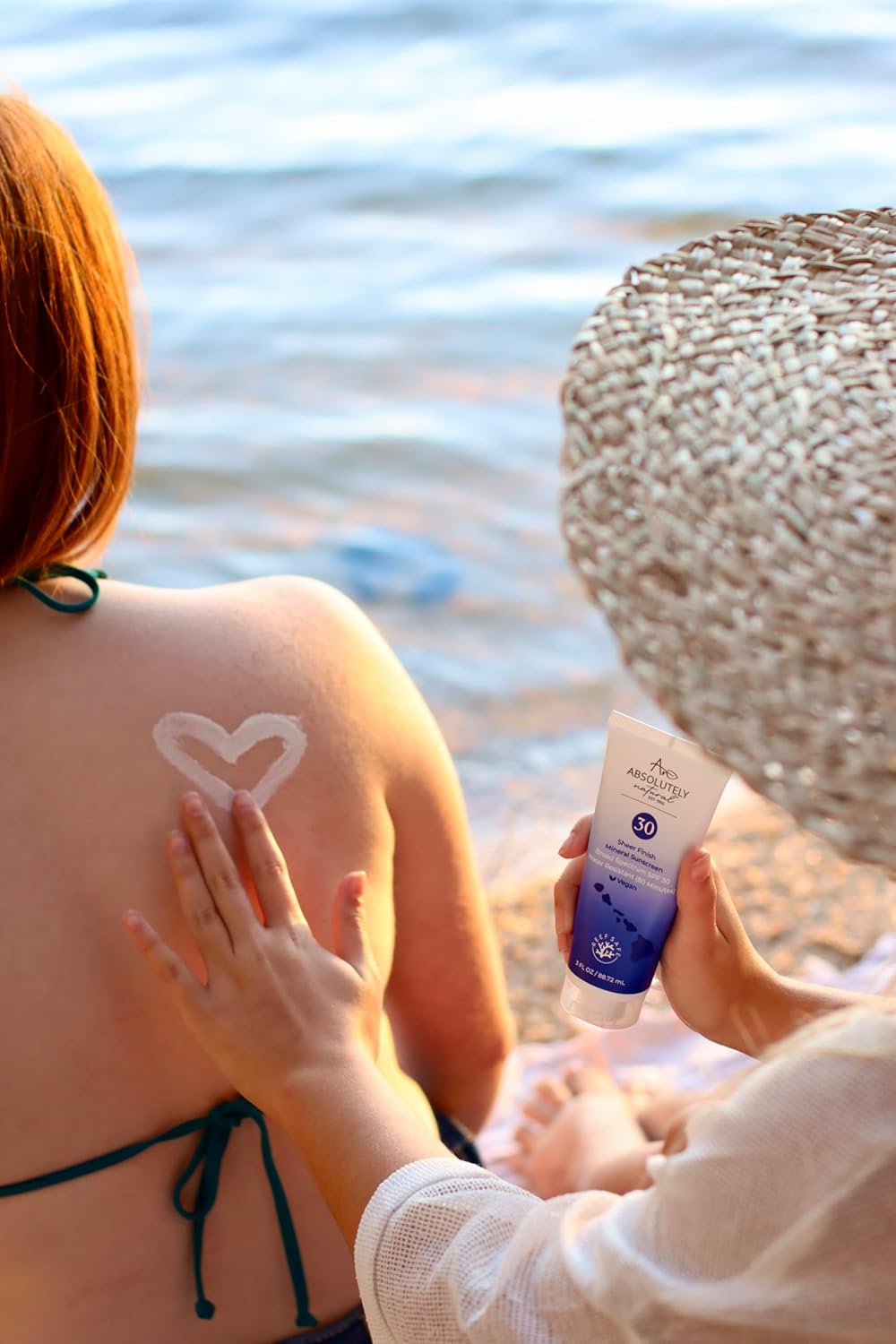 SPF 30 Mineral Sunscreen - Broad Spectrum Water Resistant Moisturizer Lotion For Body & Face - With