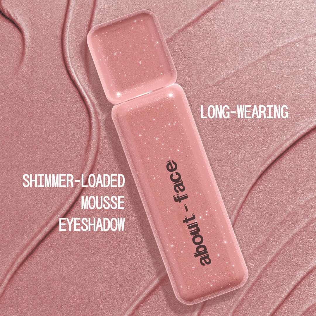 about-face Fractal Glitter Eye Paint Smolder – Smudge-Proof, Long-Lasting Liquid Eyeshadow