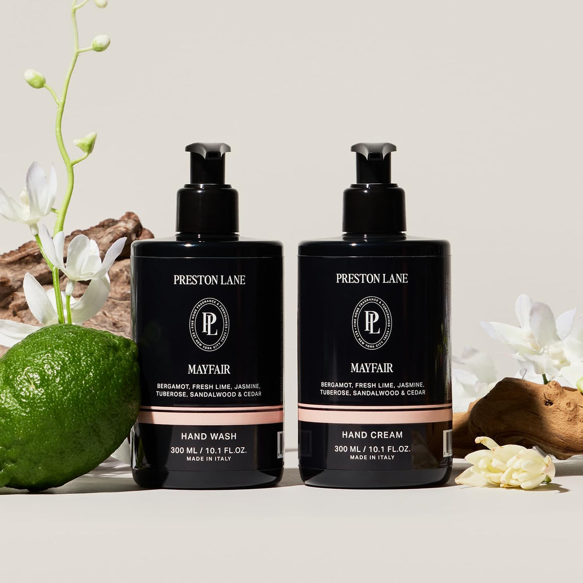 Hand Set, Scented Hand Wash & Cream Duo, Gently Cleanses, Hydrating & Nourishing