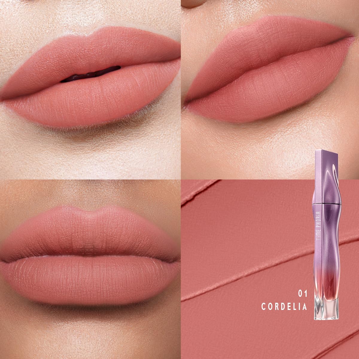 NEBULA VELVET LIP CREAM-Long Lasting Lip Stain, Waterproof and Transfer Proof Lip Tint, Matte