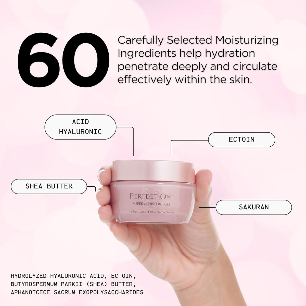 Perfect One PERFECT ONE All in One Super Face Cream, Moisturizer with Hyalocatch Ultra-Hydrating