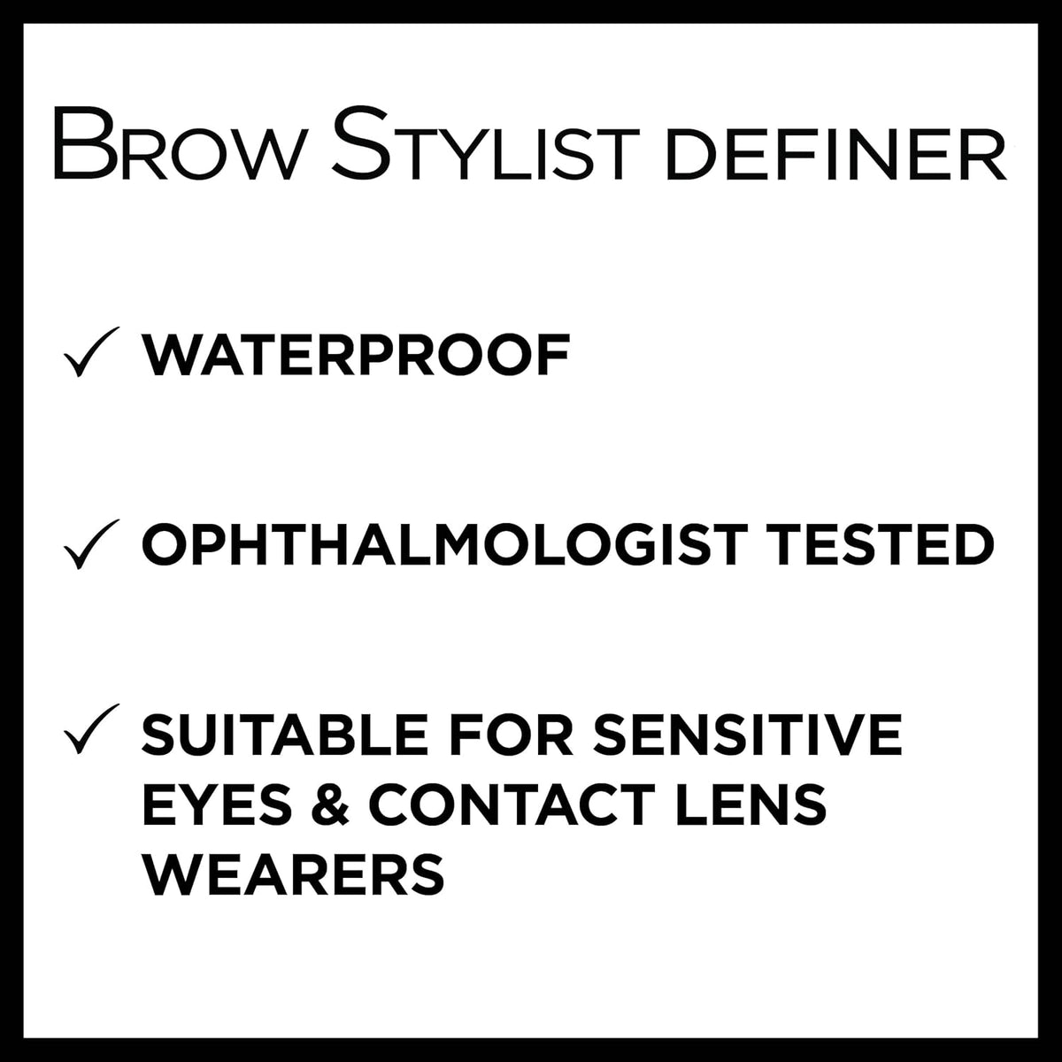 L'Oreal Paris Makeup Brow Stylist Definer Waterproof Eyebrow Pencil, Ultra-Fine Mechanical Pencil