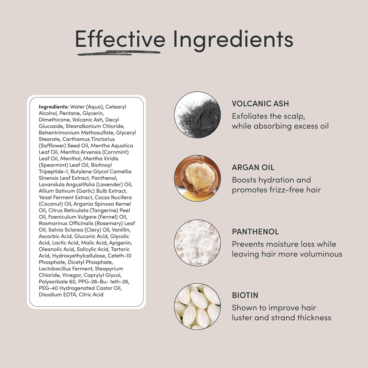 Jupiter Scalp Mask, Volcanic Ash for Exfoliation and Oil Absorption, Weekly Reset for Dry Itchy