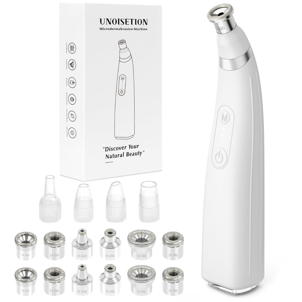 Diamond Microdermabrasion Machine, Portable Blackhead Remover Pore Vacuum, Dermabrasion Facial