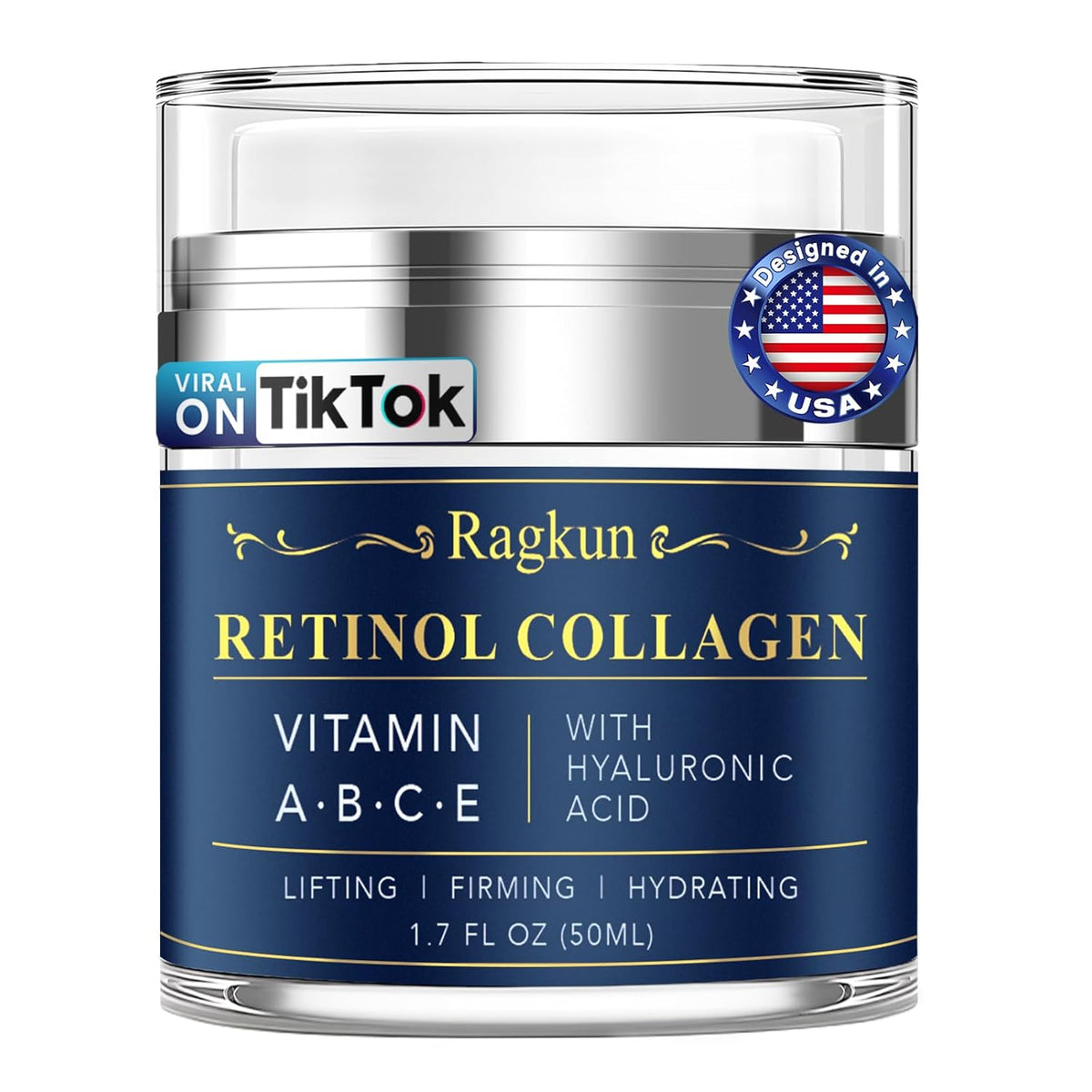 Retinol Cream for Face, Collagen Neck Creams for Tightening and Firming, Anti Aging Day & Night