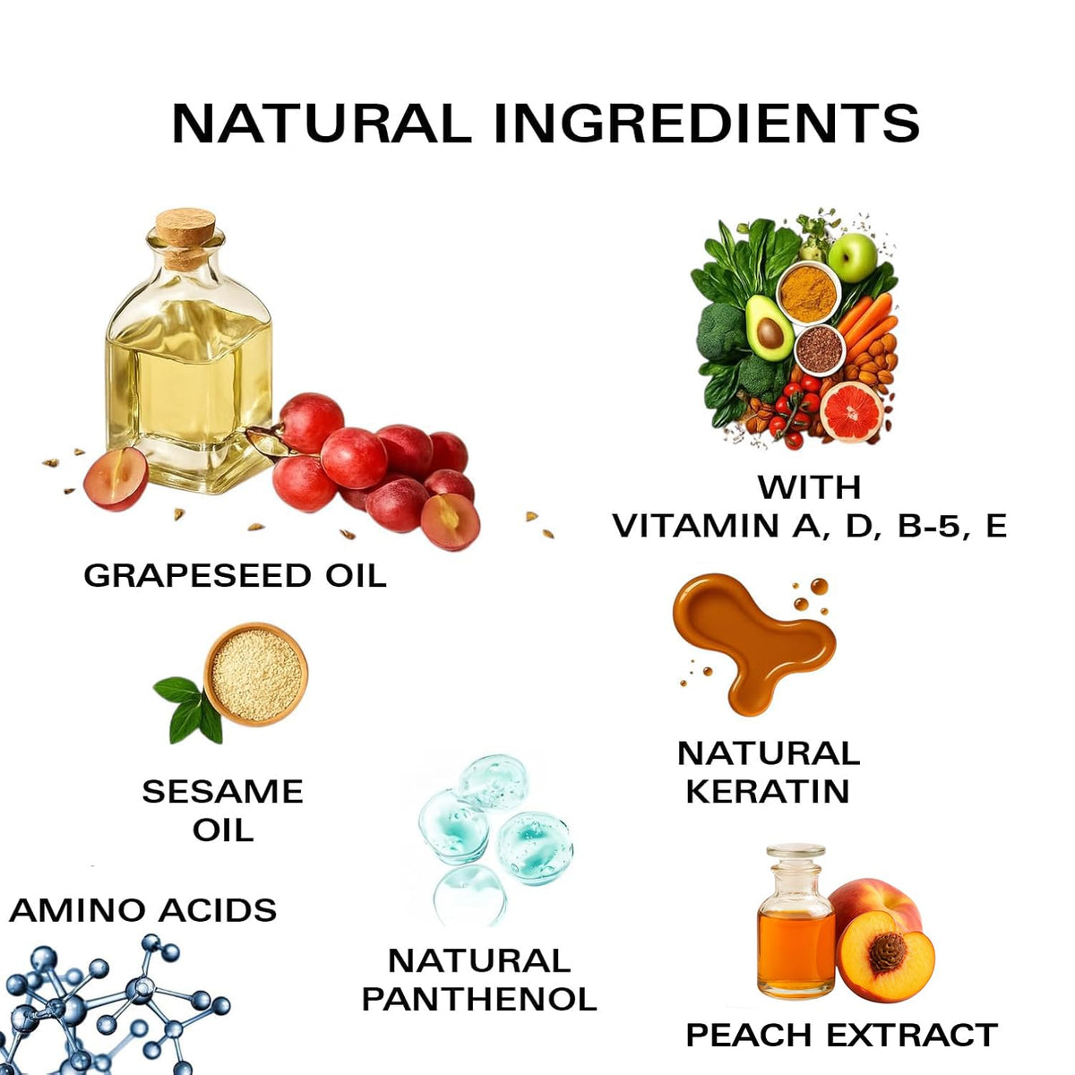 Nail Oil Cuticle Pen - Peach - Nail Strengthener & Growth Serum with Vitamin A, D, E, B5, Grapeseed