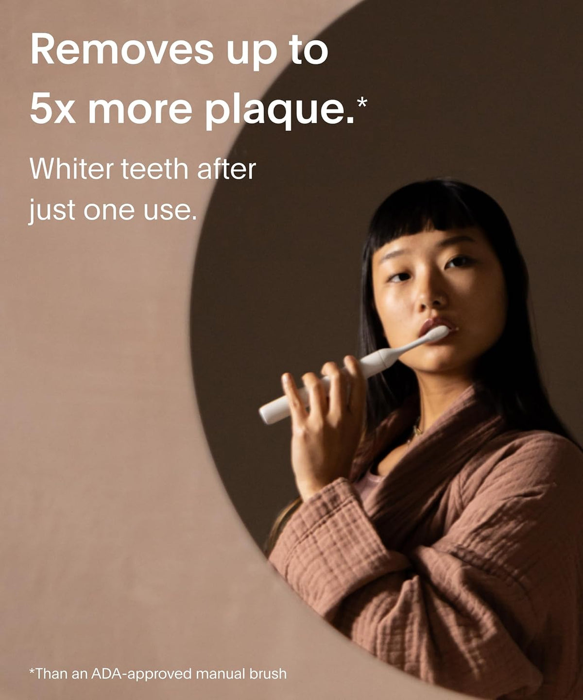 SURI Recyclable Plant-Based, Electric Toothbrush Heads - Built-in Tongue Scraper, Long Lasting