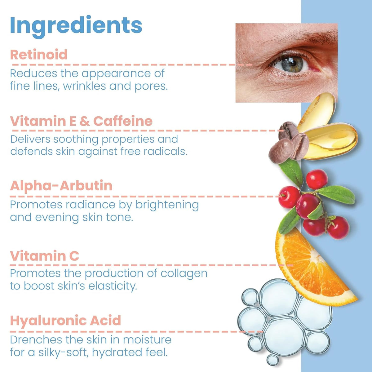 Retinoid Pro Refining Serum - Retinol-Alternative Vitamin E Vitamin C Professional Clean Beauty