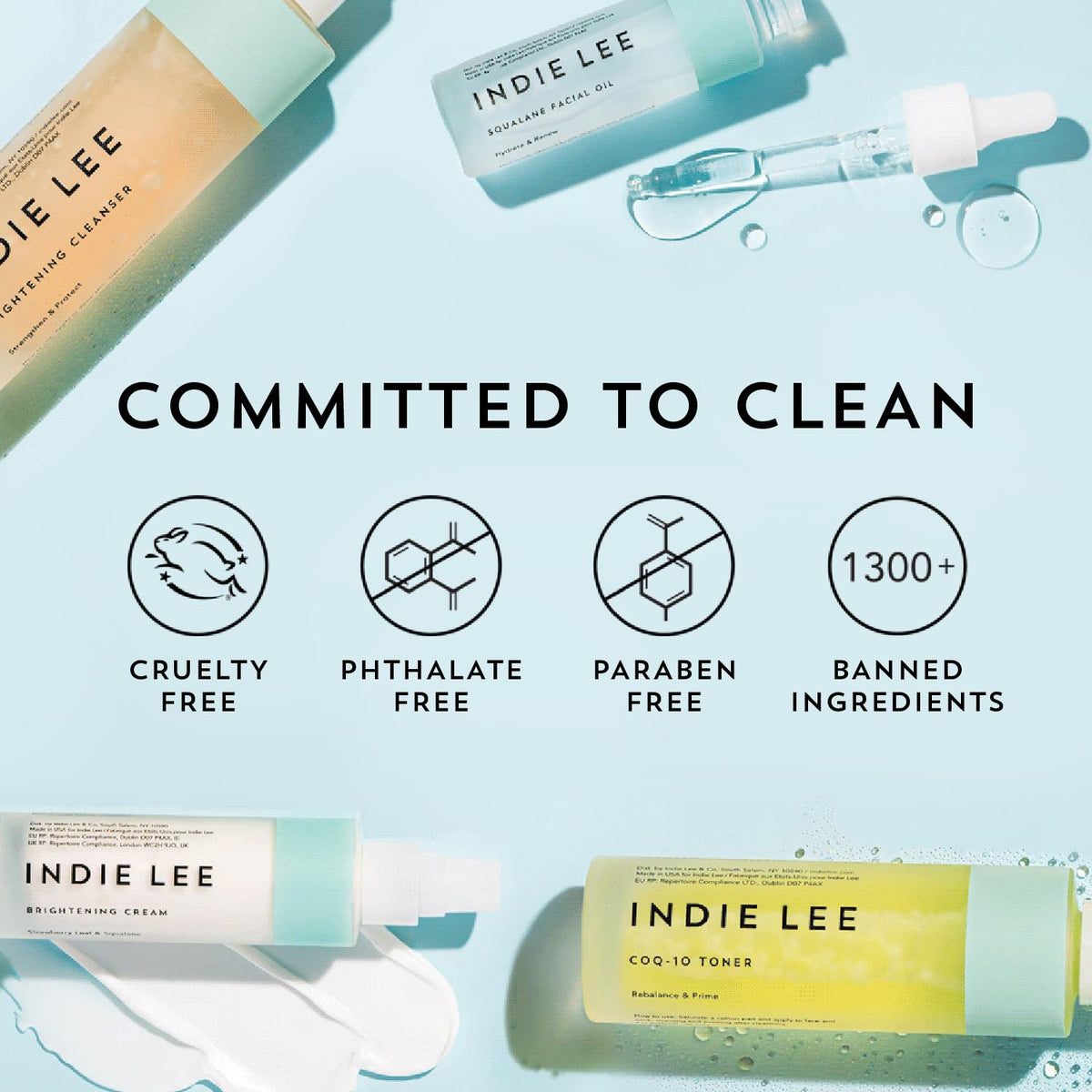 Indie Lee CoQ-10 Face Toner - Refreshing, Hydrating Mist for All Skin Typed - Hyaluronic Acid, Aloe
