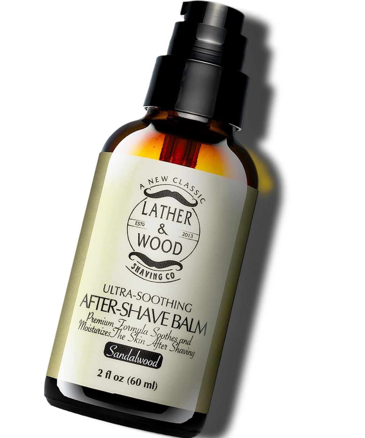 Best After-shave Balm, Sandalwood Scent, Premium Aftershave Lotion, Soothes and Moisturizes Face