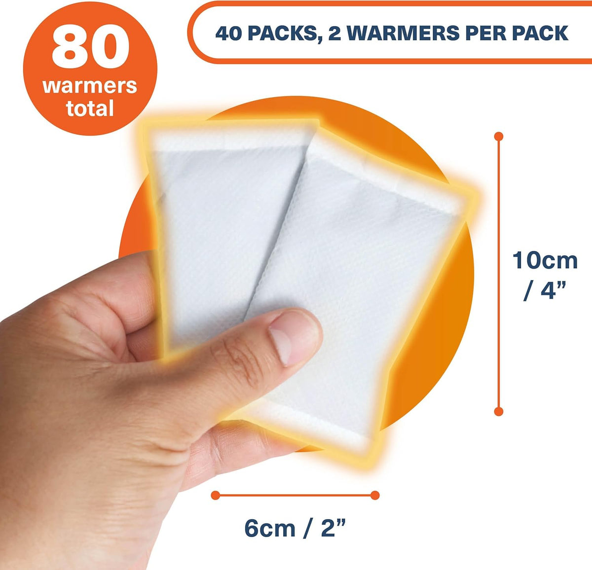 Bramble Hand Warmers Disposable Value Pack (2 Warmers per Pack) Pocket Warmers for Hiking, Outdoor