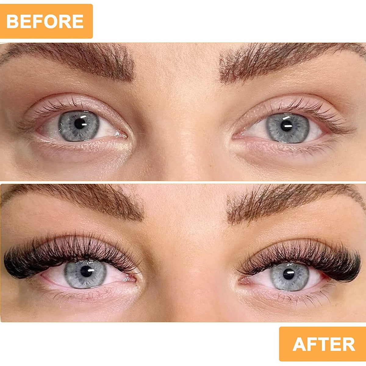 B&Qaugen Lash Clusters 40D-C-9-16MIX Individual Lashes 280 Clusters False Eyelash 20D 30D 40D Lash