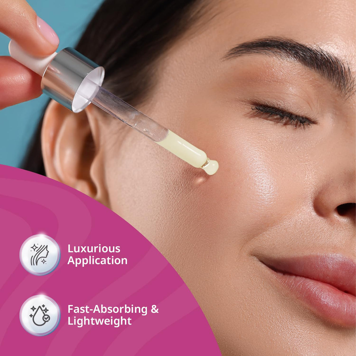 All In One Hyaluronic Acid Face Serum – Ultra Hydrating Anti Aging Serum with Vitamin C, Marine