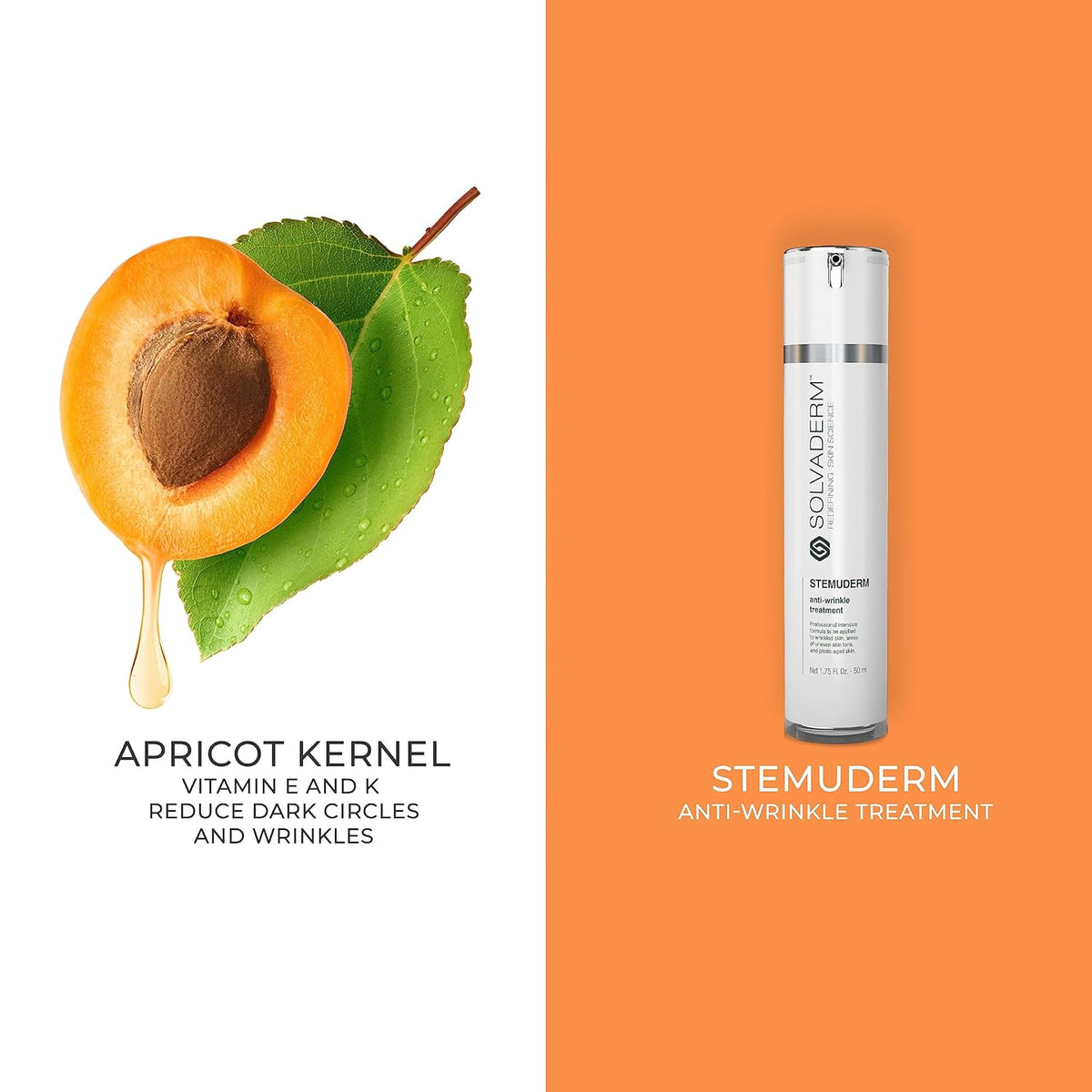 Stemuderm Face & Eye Cream - Anti Aging Skincare - Daily Moisturizer for Fine Lines, Wrinkles &