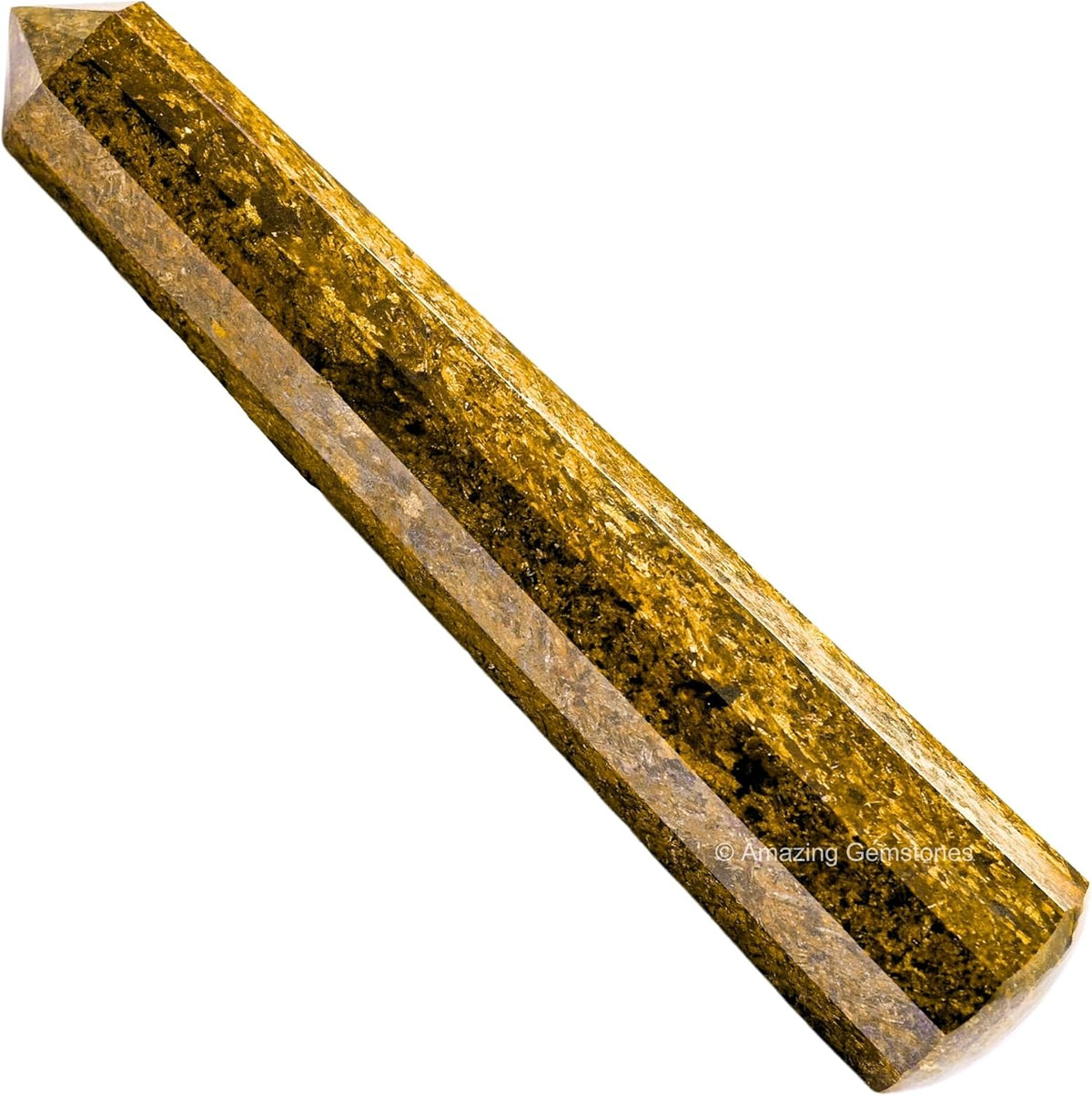 Amazing Gemstone Bronzite Crystal Wand Massage Stick - Pelvic Wand Gua Sha for Adults - Crystals