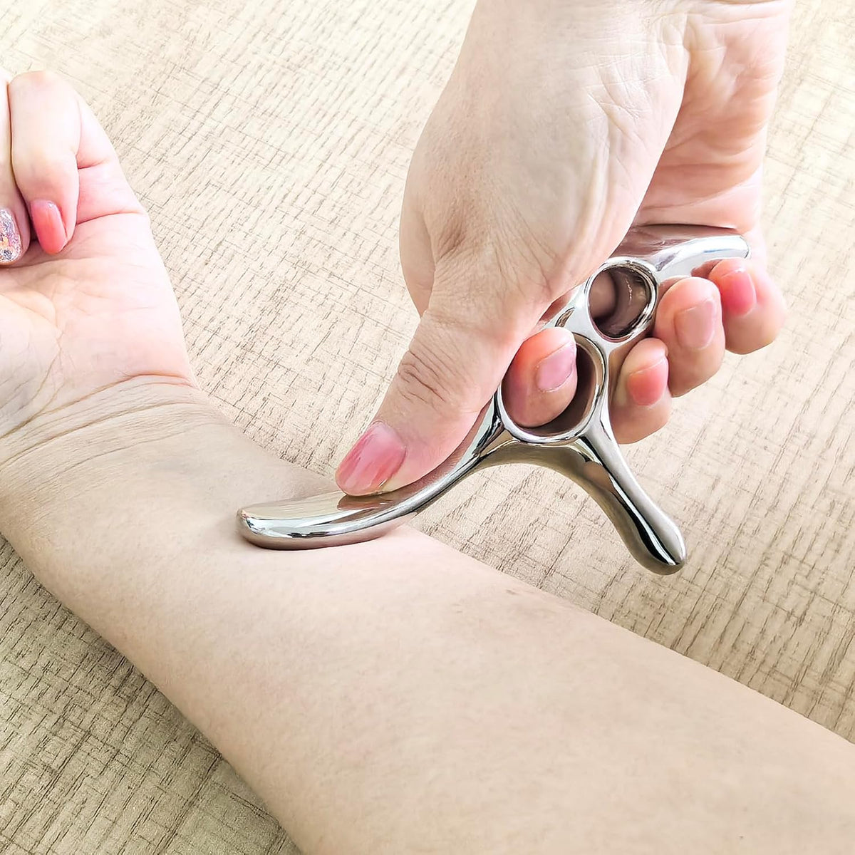 BYYDDIY Gua Sha Trigger Point Massage Tool -Thumb Protector,Deep Tissue Massage,Muscle Scraper Tool