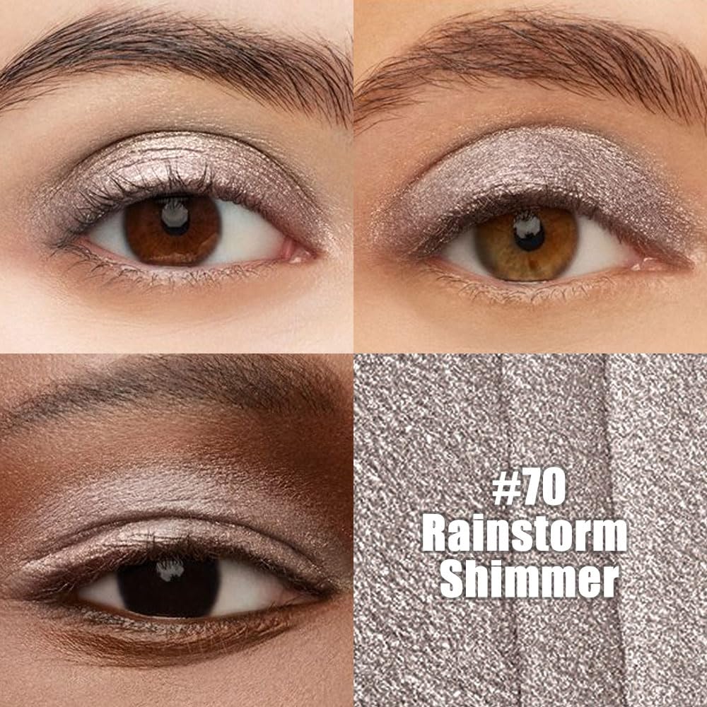 Kaely Cream Eye Shadow Sticks, Rainstorm Shimmer Eyeliner Pencil Eyeshadow Palette Makeup, Eye