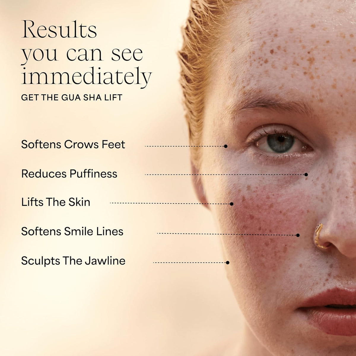 WILDLING Empress Stone Gua Sha Facial Stone I Facial Massage Stone to Lift, Plump, Tone + Sculpt I