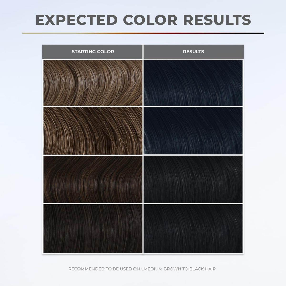 XMONDO Color Blue Black Color Depositing Mask & Semi-Permanent Hair Dye Super Gloss Infused with