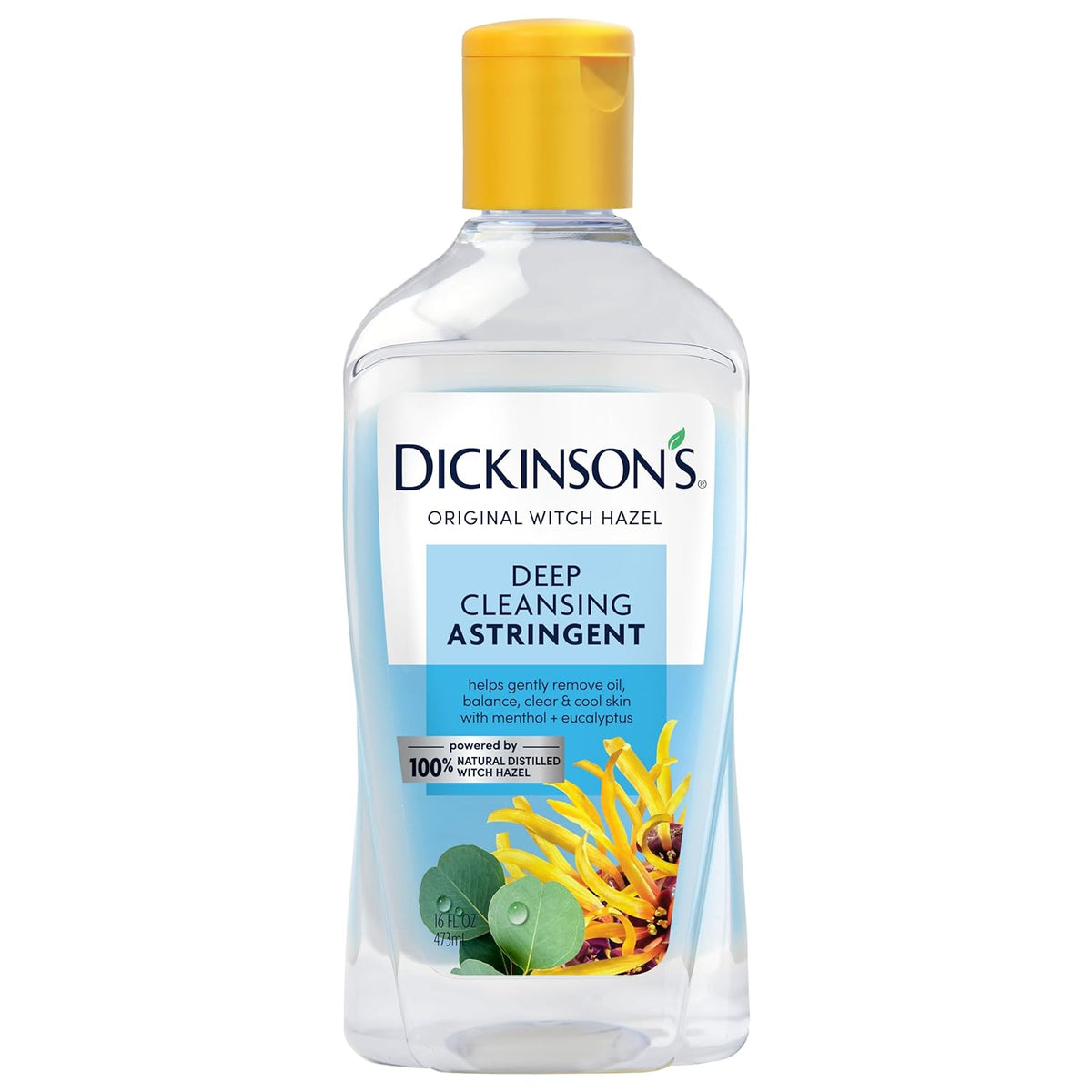Dickinson's Original Witch Hazel Deep Cleansing Astringent | 100% Natural Distilled Witch Hazel |