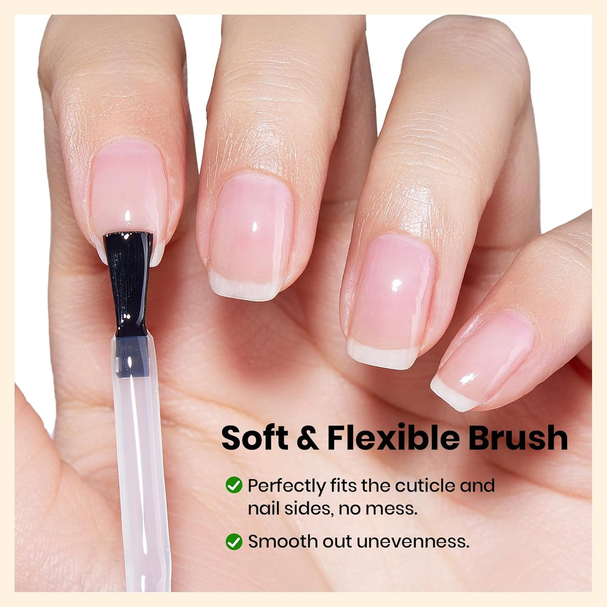 beetles Gel Polish Gel Base Coat HEMA Free, TPO Free Base Gel Nail Polish 15ml Soak Off LED Nail