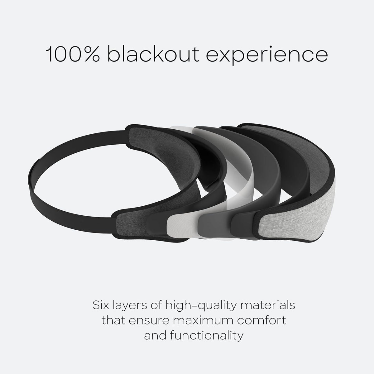 Ostrichpillow Eye Mask, Sleep Mask for Men Women 100% Blackout, No Pressure On Eyes, Soft &