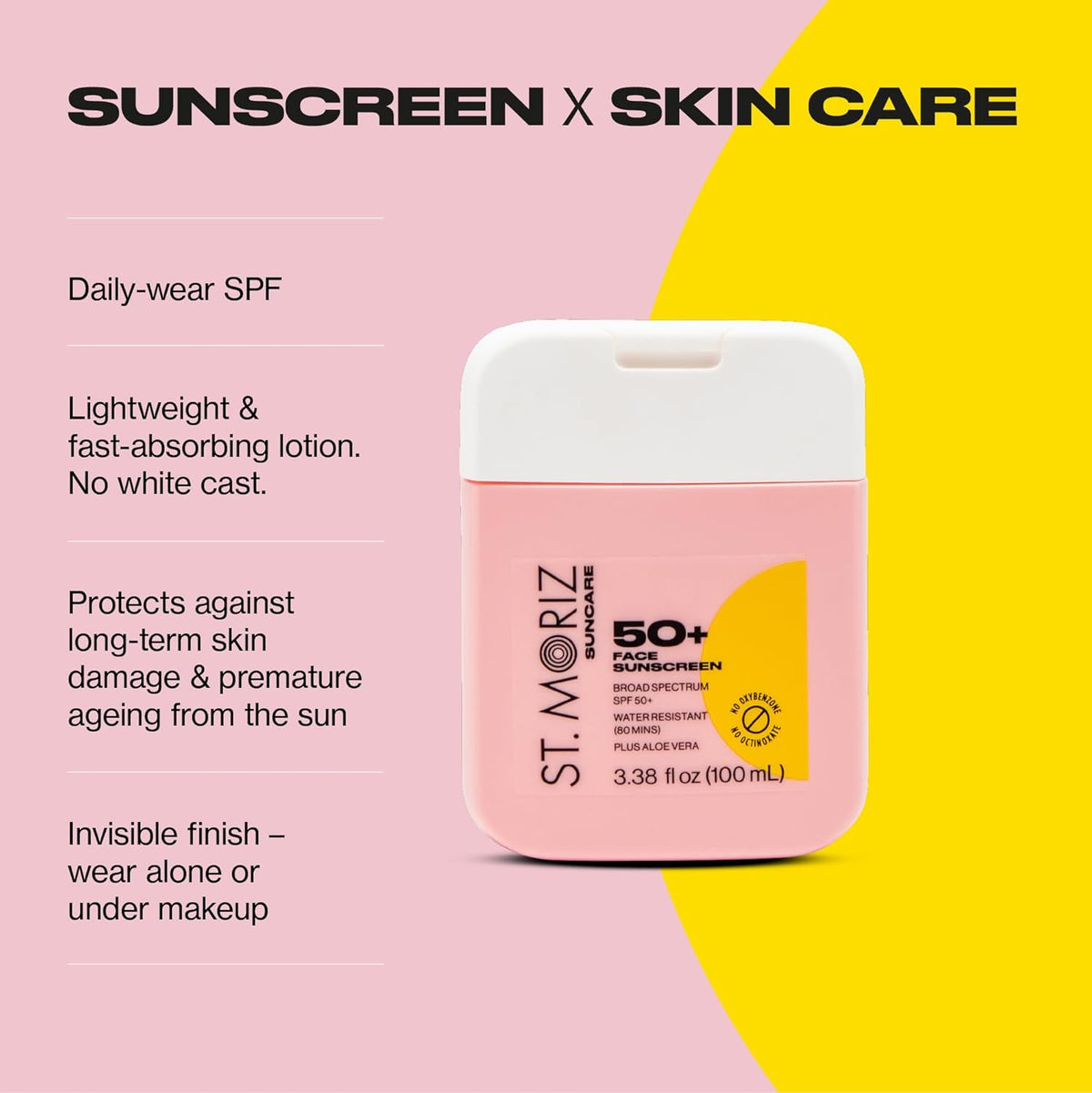 St Moriz Suncare SPF - Sunscreen - Broad Spectrum Protection Water Resistant Sunscreen Moisturizing