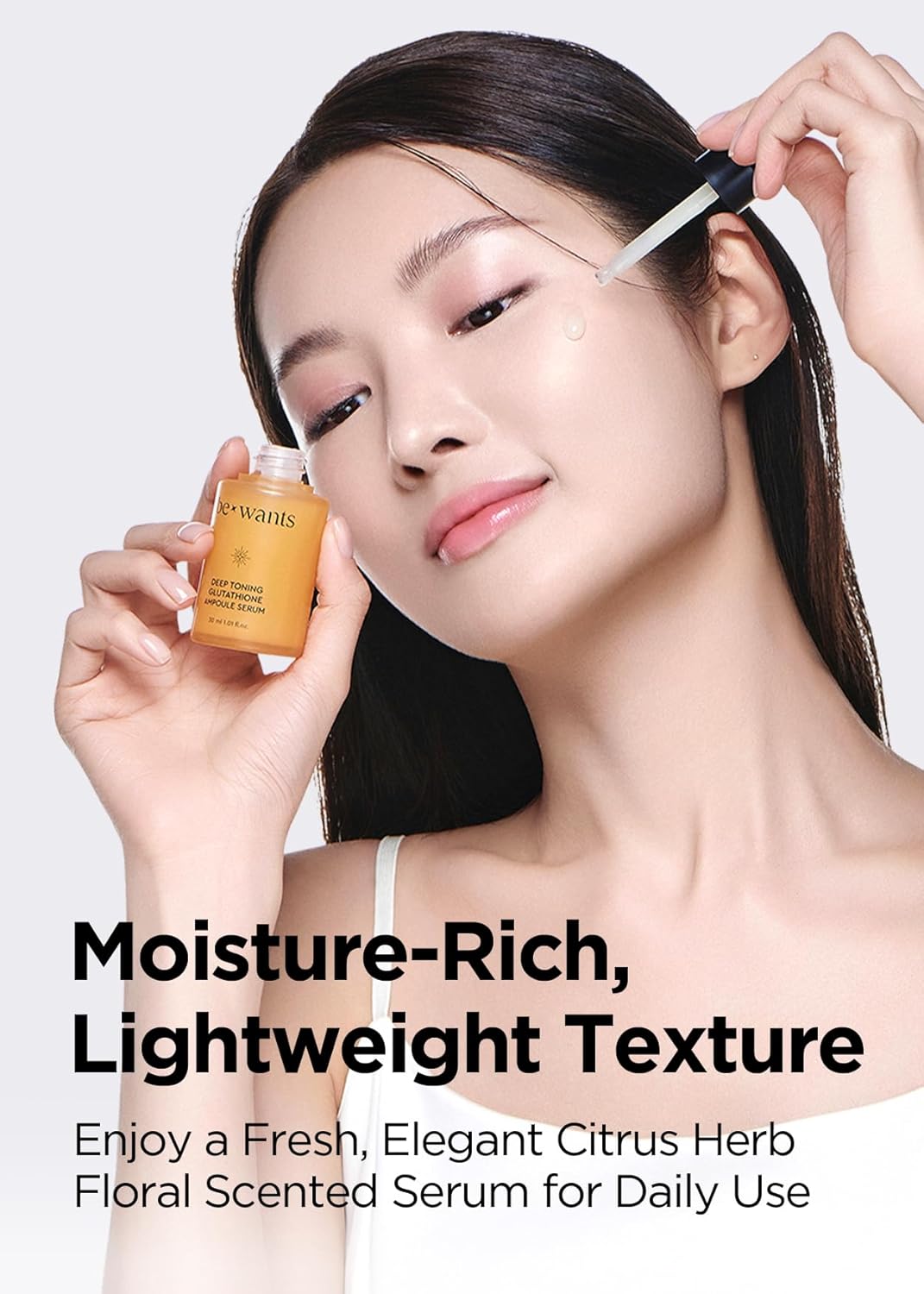 Bewants Skin Brightening Glutathione Serum, Deep Toning Complex for Even Skin Tone, with Vitamin C
