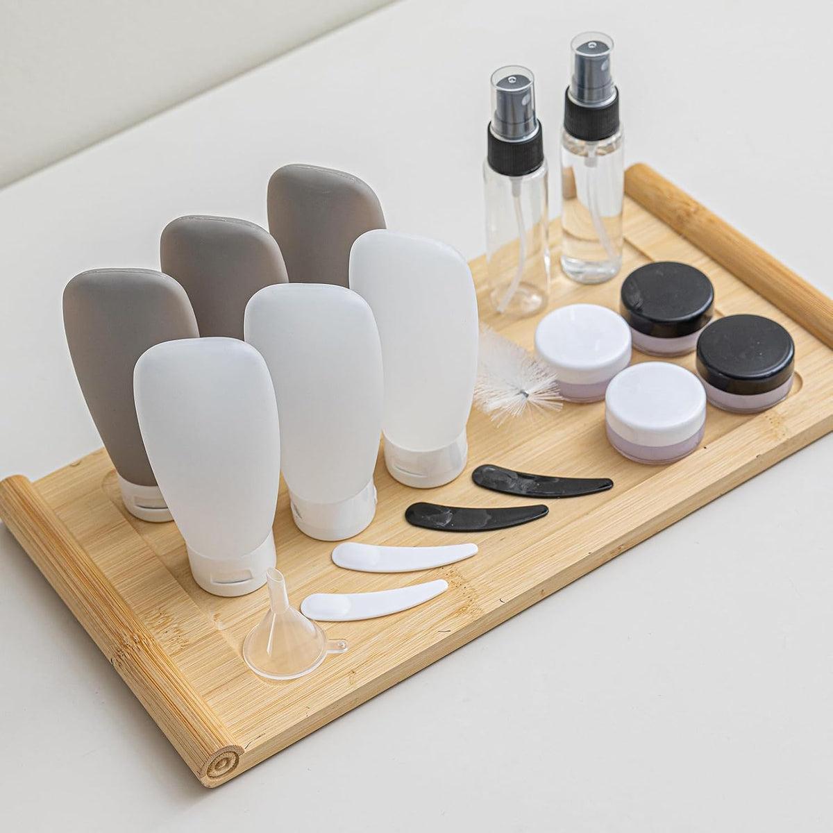 20 Pack Travel Bottles Set - TSA Approved Leak Proof Containers Kit for Toiletries - Portable