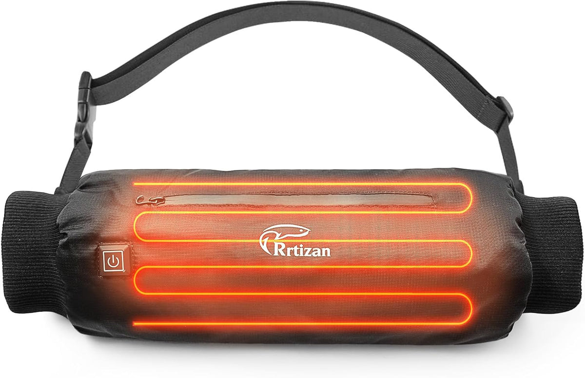 Heated Hand Warmer Pouch with 10000mAh Power Bank,Electric Hand Warmer Rechargeable with 3 Levels