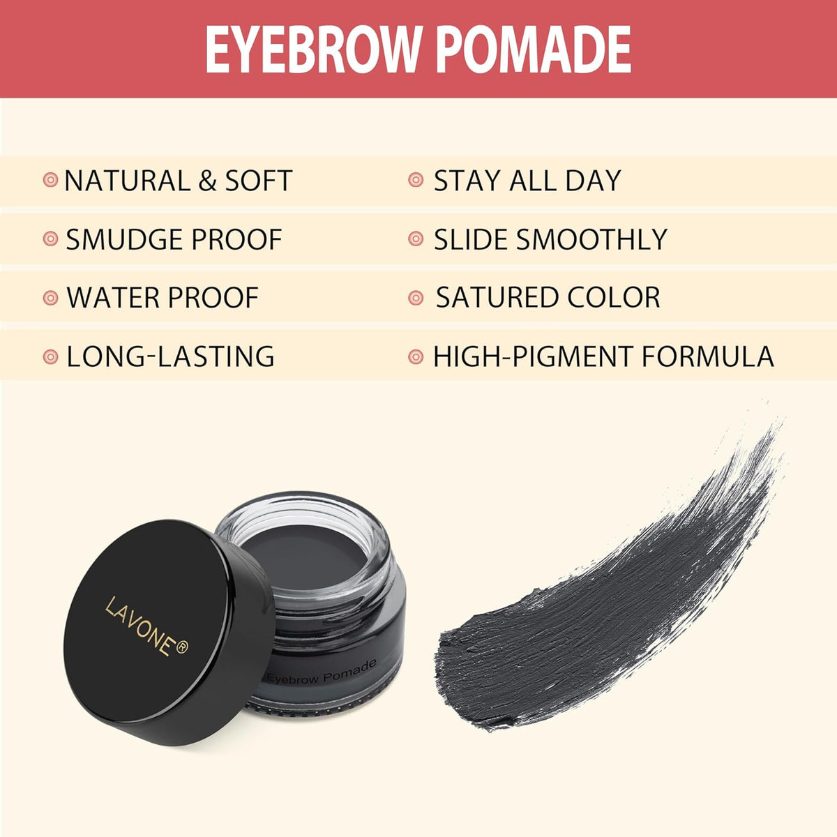 LAVONE Hair-Like Eyebrow Pen Makeup kit, Eyebrow Pencils for Women with Waterproof Microblading