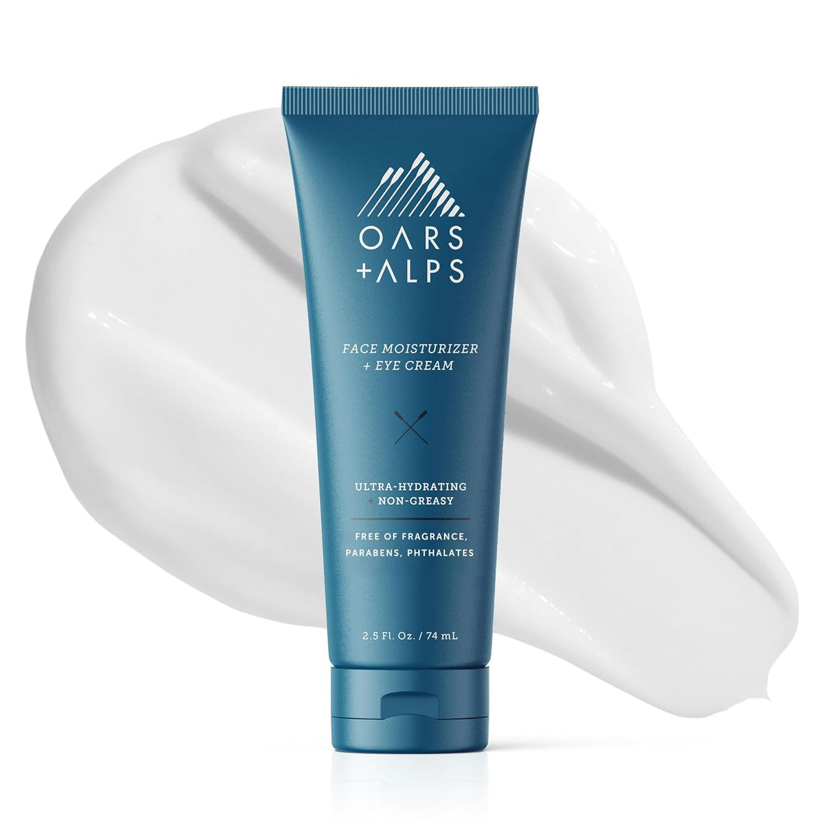 Oars + Alps Anti-Aging Face Moisturizer & Eye Cream, Hydrating Skincare with Shea Butter & Jojoba