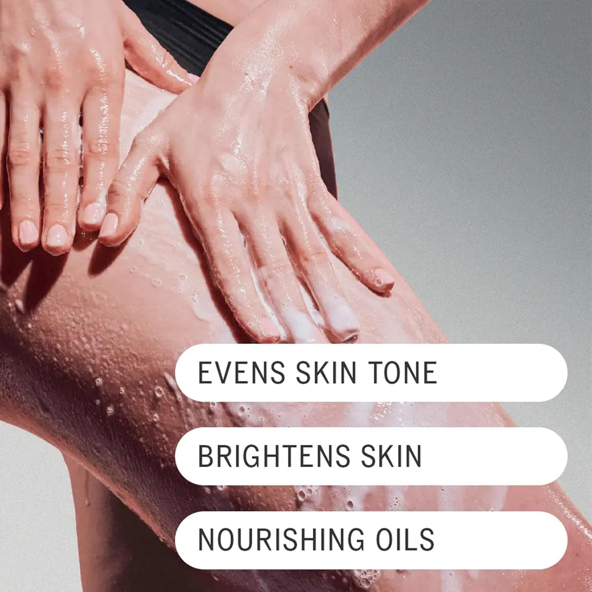 AKT The Foaming Body Scrub 8.4 Fl Oz, Skin Exfoliator, Body Scrub with Rice & Sugar, Papaya &
