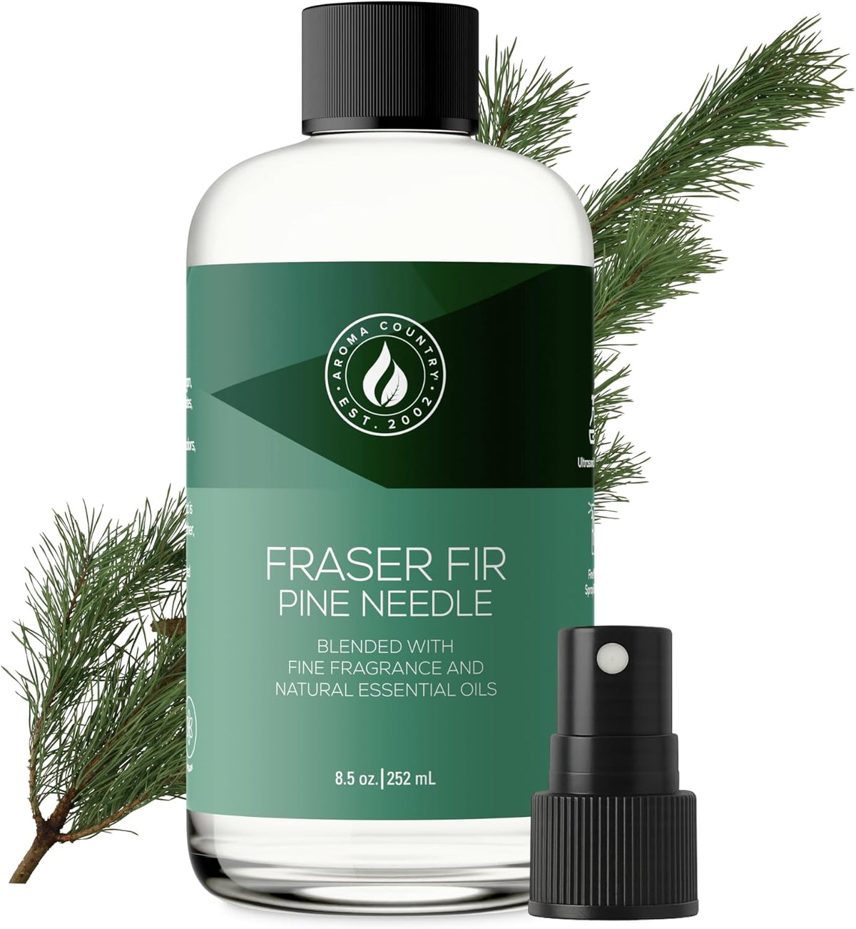 Aroma Country Fraser Fir Diffuser Oil - Luxury Essential Oils for Diffuser Refill & Air Freshener