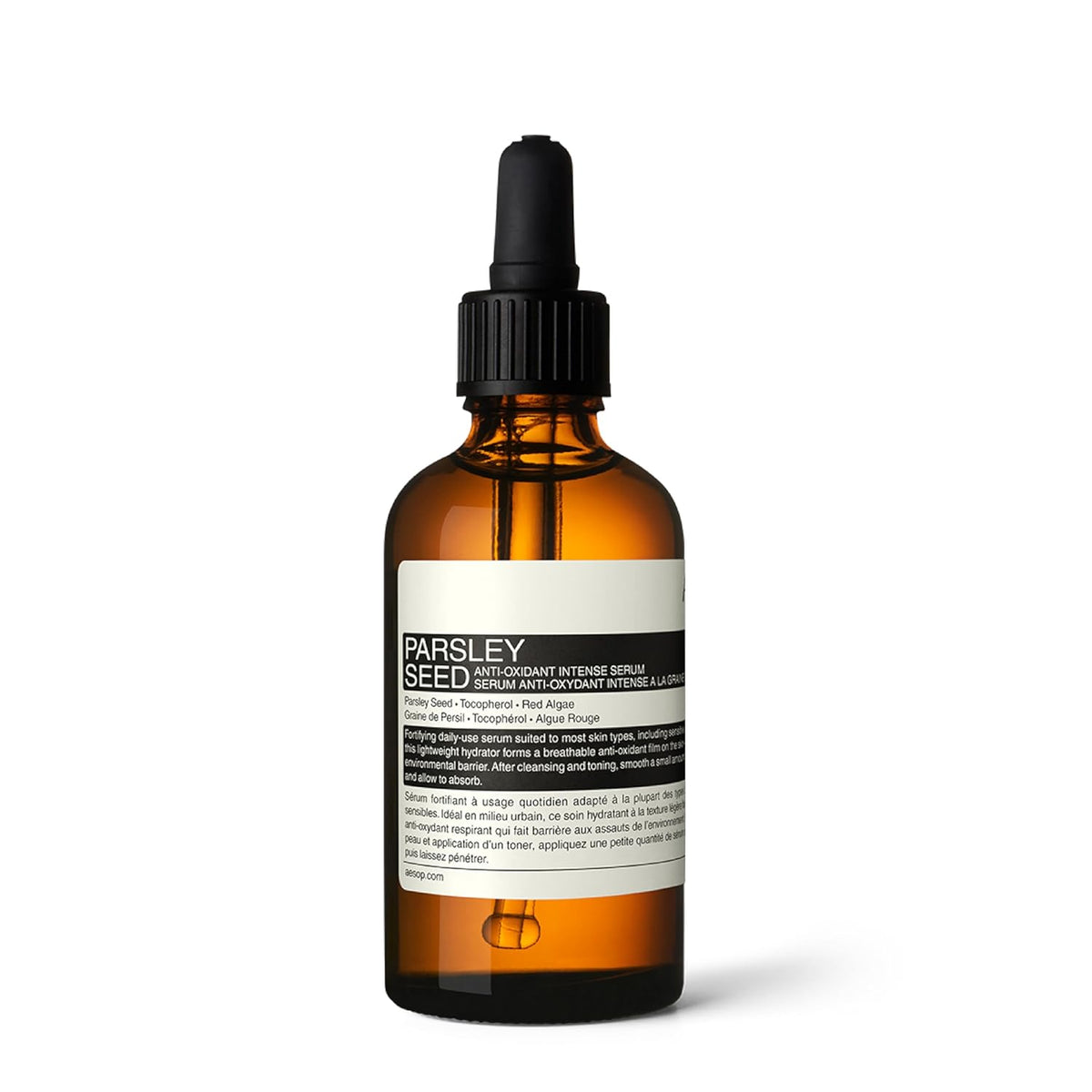 Aesop Parsley Seed Anti-Oxidant Intense Facial Serum with Vitamin E | Lightweight Daily Serum to