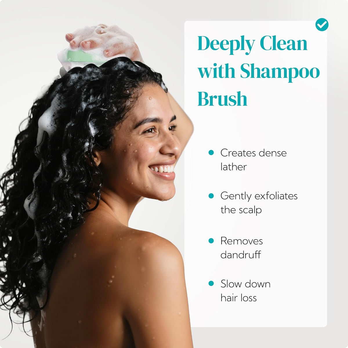 HEETA Scalp Massager 2 Pack for Hair Growth, Soft Silicone Bristles to Remove Dandruff and Relieve