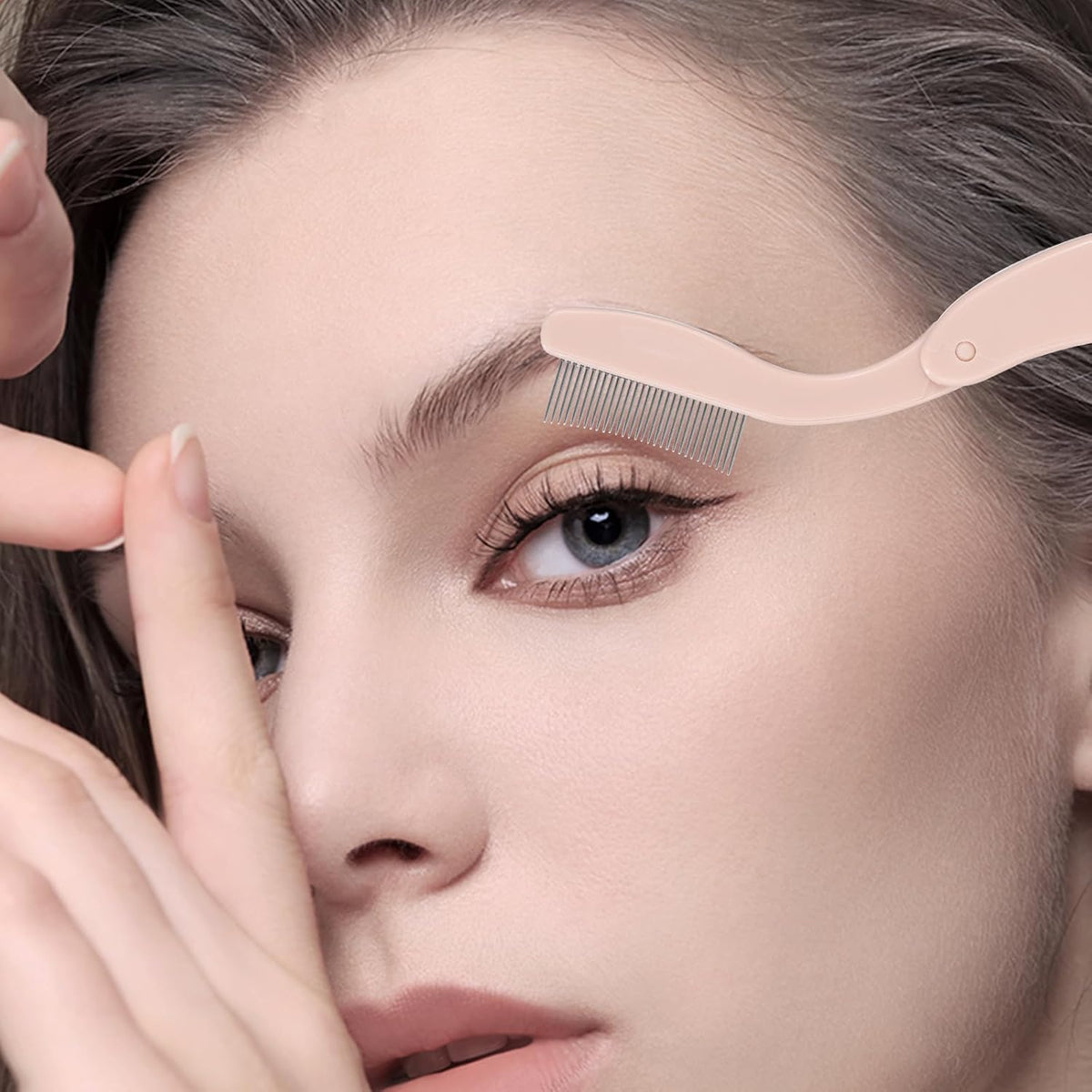 Eyelash Comb MSQ Eyelash Separator Tool Eyelash Comb Separator Folding Eyelash Brush Separator Lash