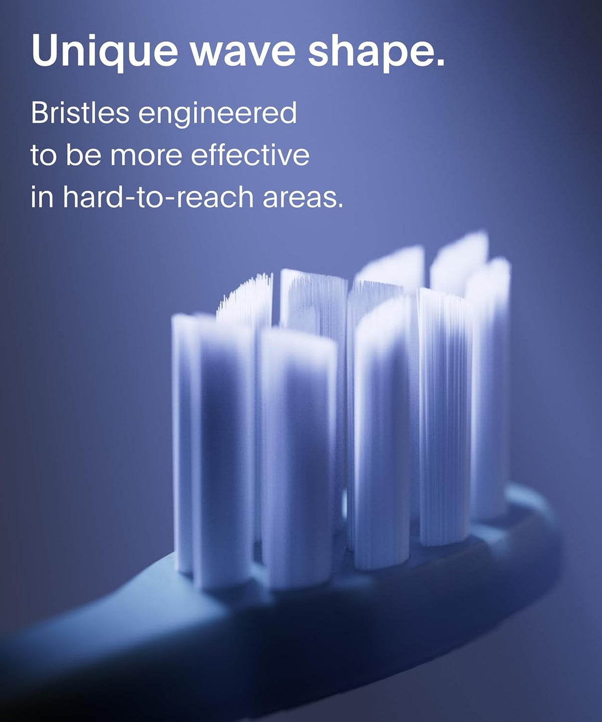 SURI Recyclable Plant-Based, Electric Toothbrush Heads - Built-in Tongue Scraper, Long Lasting