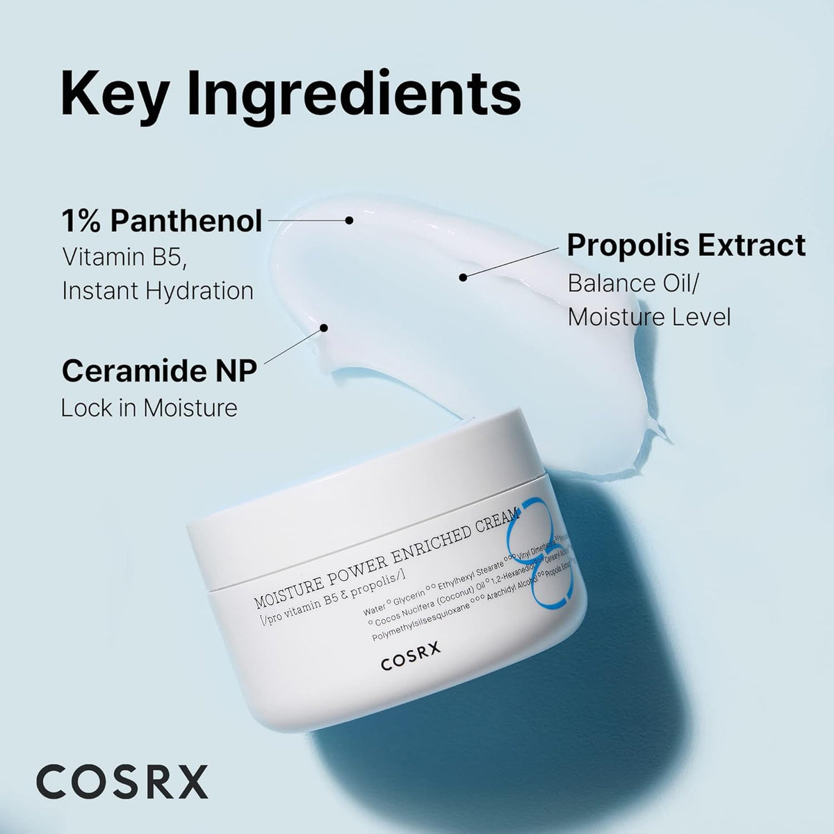 COSRX Hyaluronic Acid Moisturizer for Day & Night with Pro Vitamin B5 (D Panthenol) 50ml/1.69 fl.oz