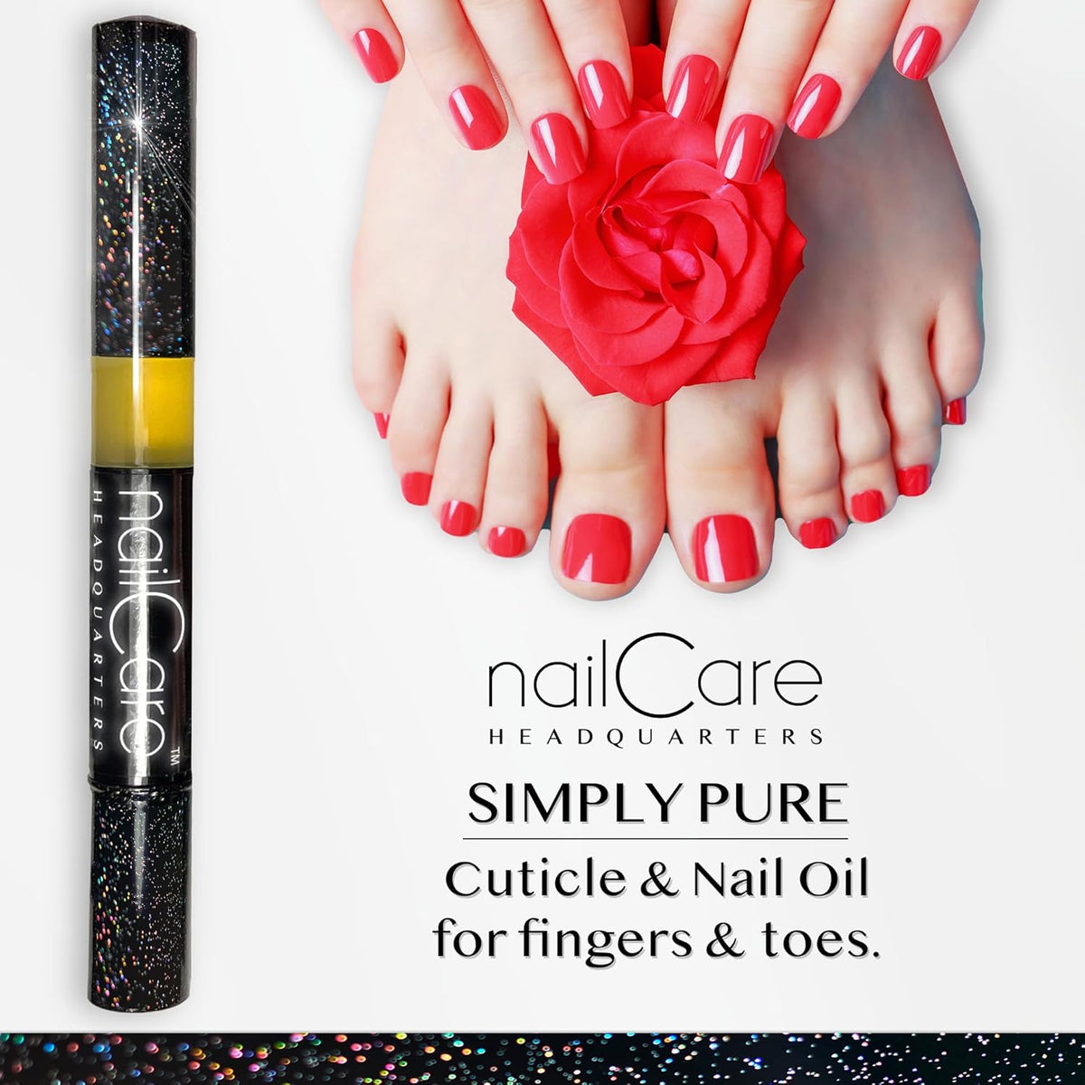 Nail Care Headquarters Cuticle Oil Pen for Nails - Nail Strengthener & Growth Serum for Damaged