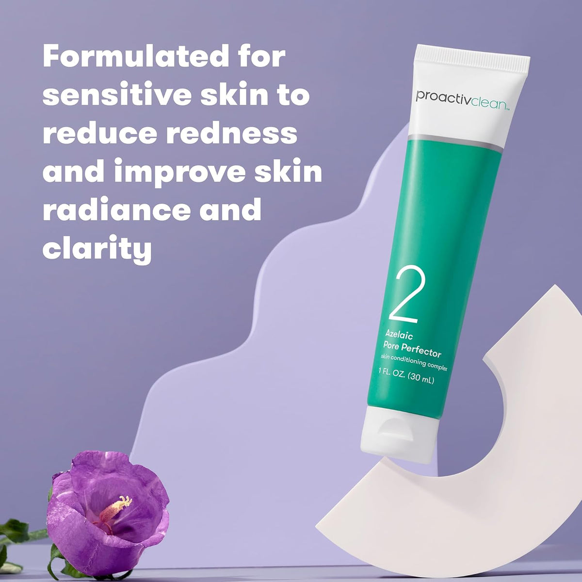 Proactiv Clean Azelaic Pore Perfector- Brightening Serum for face with Squlane and Hyaluronic Acid