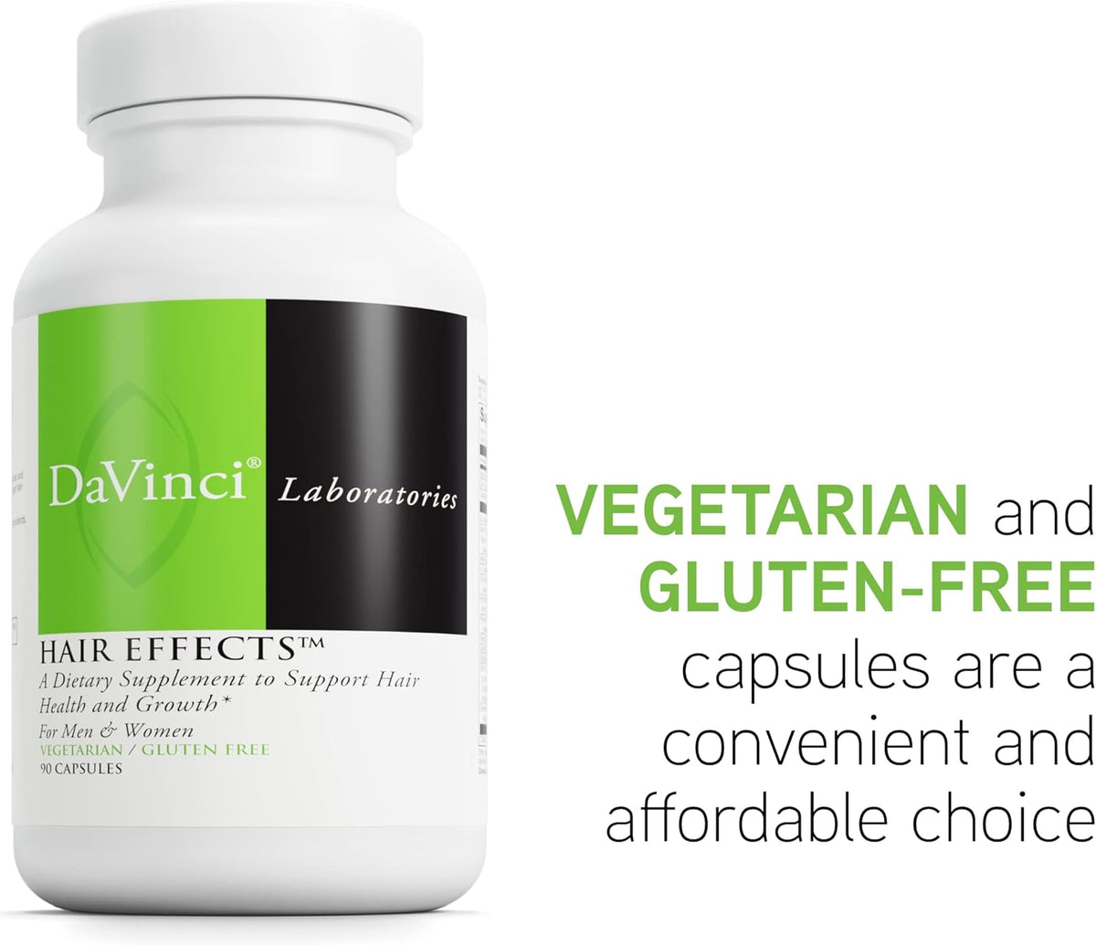 DAVINCI Labs Hair Effects - Dietary Supplement to Support Healthy Hair Growth and Skin* - with