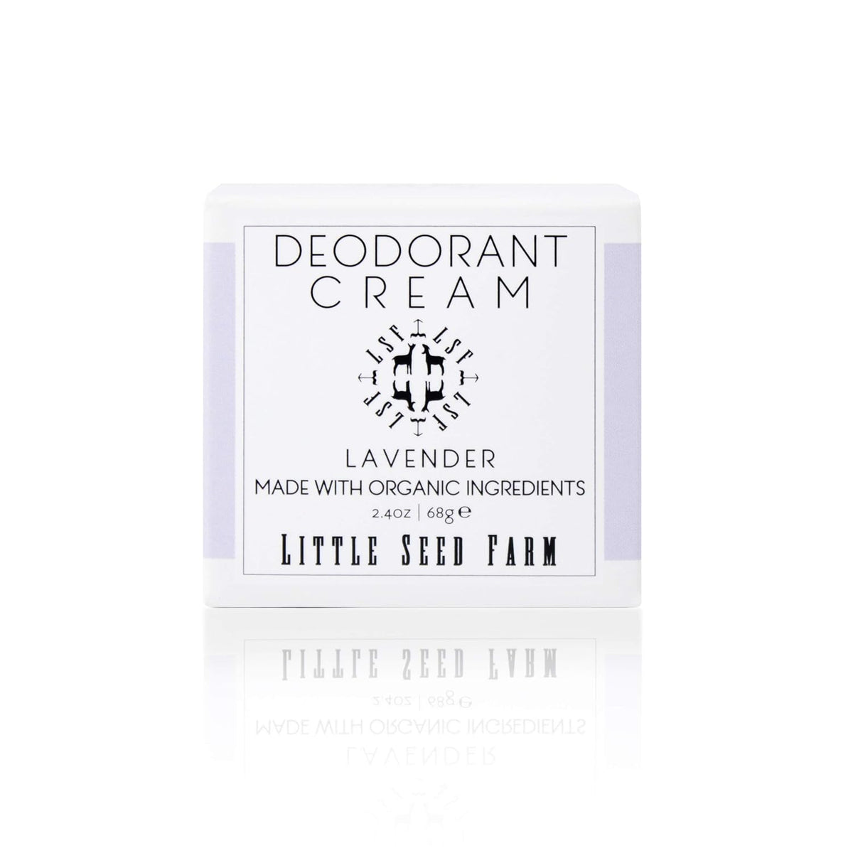 Little Seed Farm All Natural Deodorant Cream, Aluminum Free Deodorant for Women or Men, 2.4 Ounce